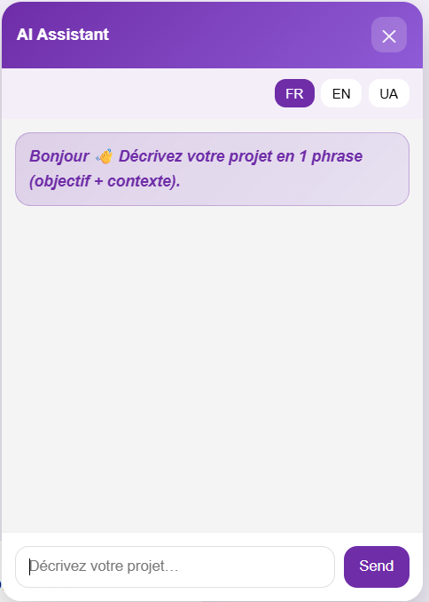 Aperçu 3 pour Chatbots & assistants IA